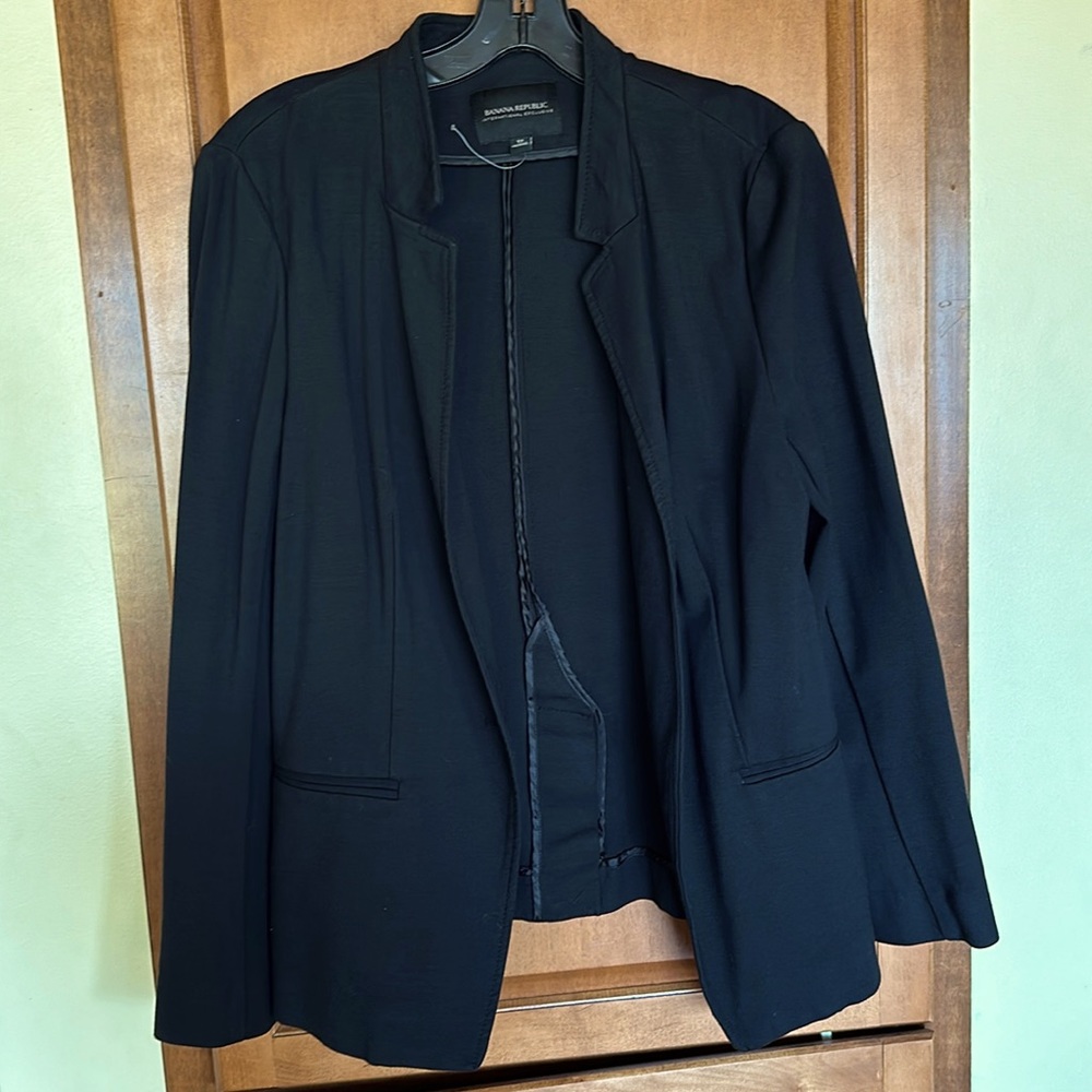 Banana republic international exclusive stretchy blazer jacket.